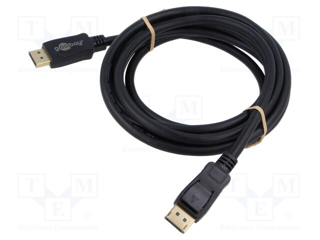 Cable; DisplayPort 2.1,HDCP 2.2; DisplayPort plug,both sides