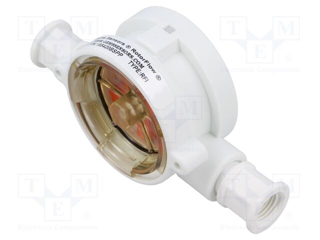 Module: signaller; Control.param: fluid flow; max.80°C; RFI