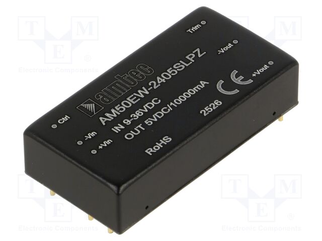 Converter: DC/DC; Protection: short circuit protection SCP