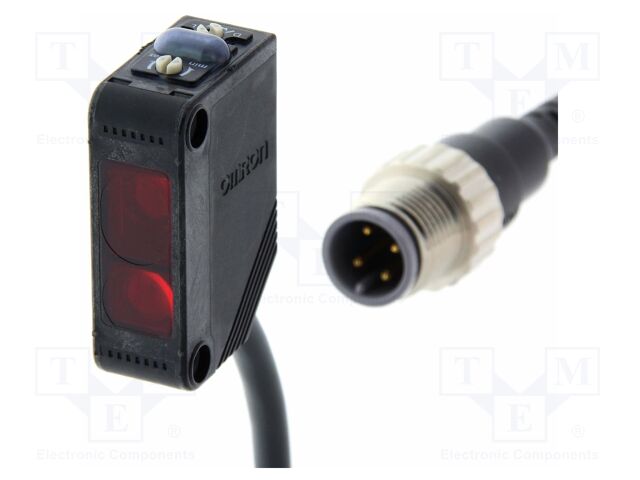 Sensor: photoelectric; diffuse-reflective