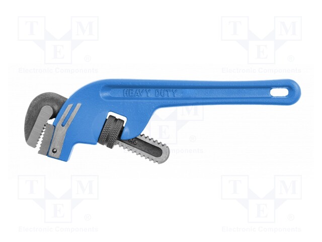Wrench; adjustable,bent; 450mm; Max jaw capacity: 90mm