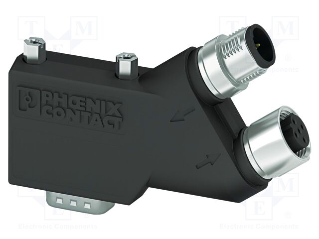D-Sub; PIN: 9; Profibus; angled 55°; Enclos.mat: polyamide