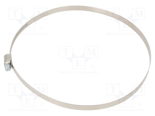 Cable tie; Ø: 170÷190mm; W: 9mm; Material: chrome steel AISI 430