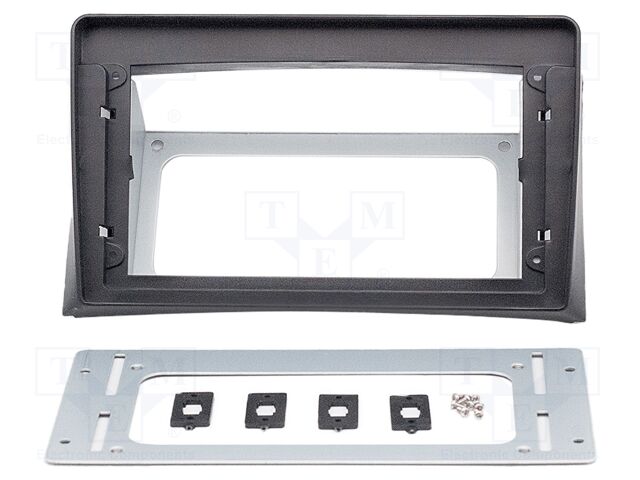Radio frame; VW; black; 9"