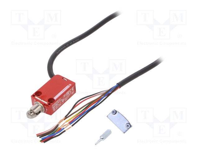 Limit switch; metal roller Ø11,6mm; NC x2 + NO; 1.5A; max.250VAC