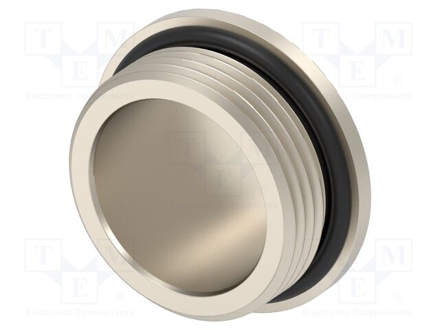 Stopper; brass; IP68; Entrelec; Gland: M25; 8mm; Thread: metric