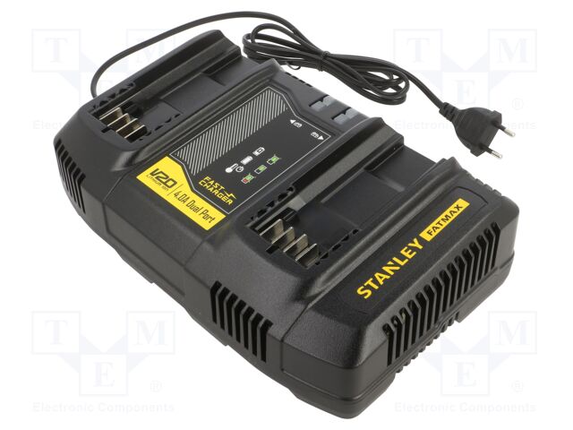 Charger: for rechargeable batteries; Li-Ion; 4A; Usup: 230VAC