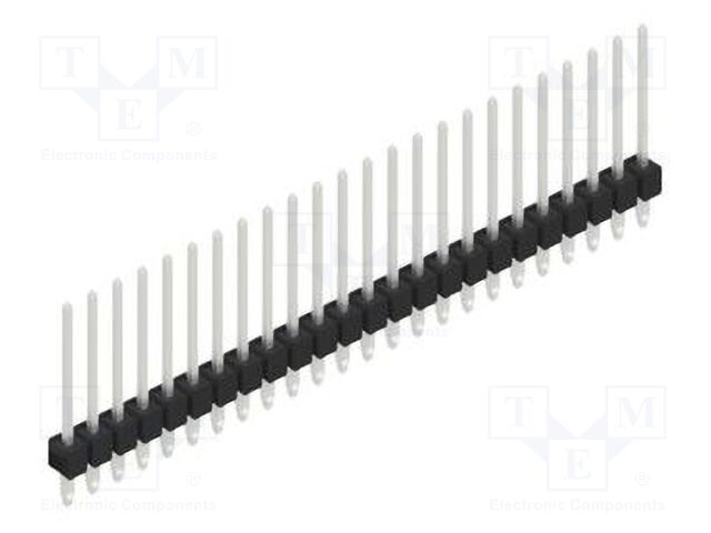 Connector: pin strips; pin header; male; PIN: 24; 2.54mm; THT; 1x24