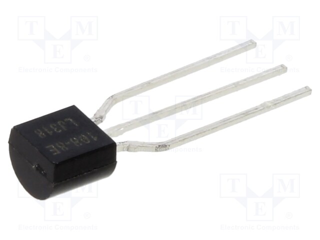 Thyristor: AC switch; 800V; Ifmax: 0.8A; Igt: 10mA; TO92; THT