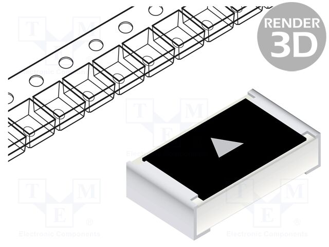 Resistor: thick film; SMD; 0805; 330Ω; 250mW; ±0.1%; ERJPC6B