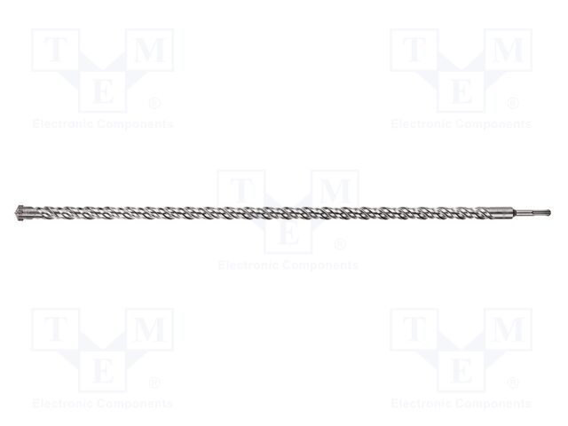 Drill bit; for concrete; Ø: 24mm; L: 800mm; cemented carbide