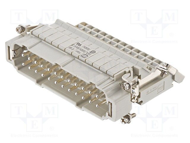 Han E AV 24 Pos. M Insert Term. Block Ri