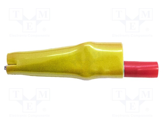 Crocodile clip; 10A; Grip capac: max.7.9mm; Overall len: 58mm