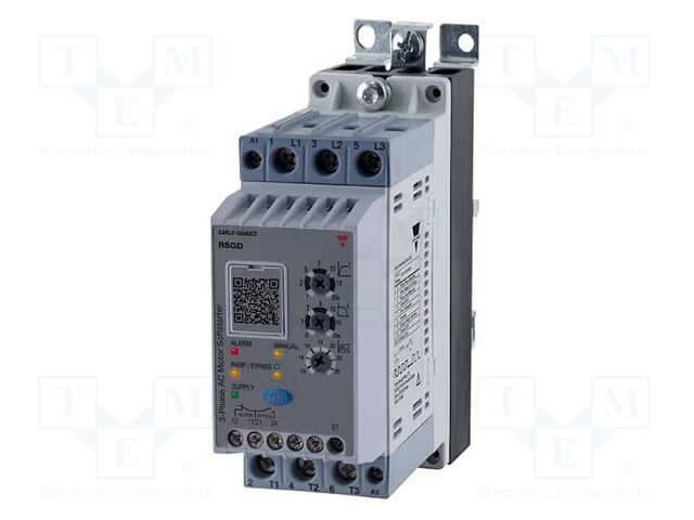 Module: soft-start; Usup: 220÷600VAC; DIN,on panel; 20kW; IP20