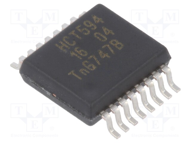 IC: digital; 8bit,shift register; SMD; SSOP16; Series: HCT