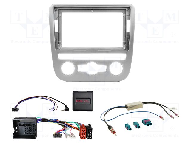 Adapter for control from steering wheel; VW; silver; 9"