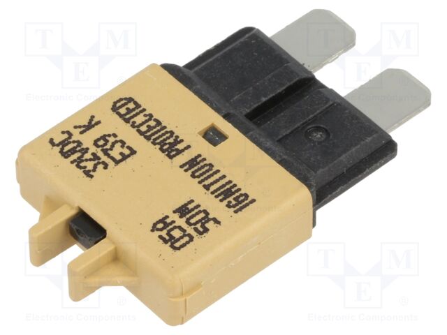 Fuse: resettable; 5A; 32VDC; 20.05mm