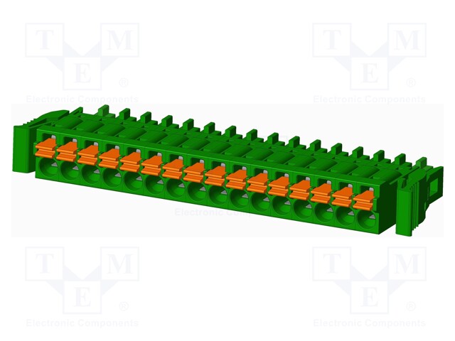 Connector: pluggable terminal block; plug; female; straight; 5.5A