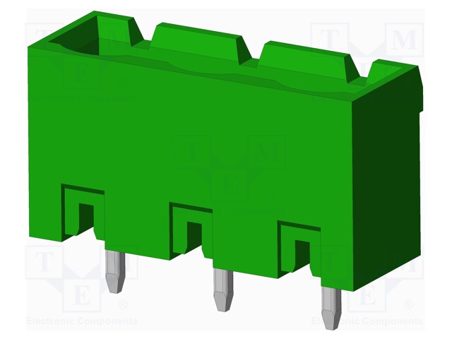 Connector: pluggable terminal block; socket; male; straight; THT