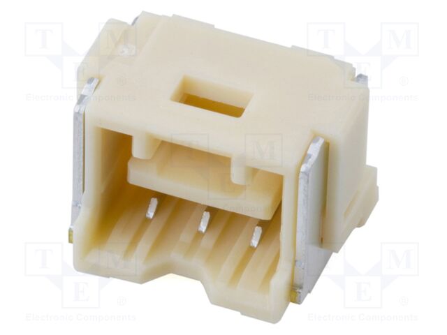 Socket; wire-board; male; CLIK-Mate; 2mm; PIN: 3; SMT; 3A; Layout: 1x3