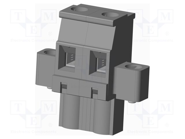 Connector: pluggable terminal block; plug; female; angled 90°