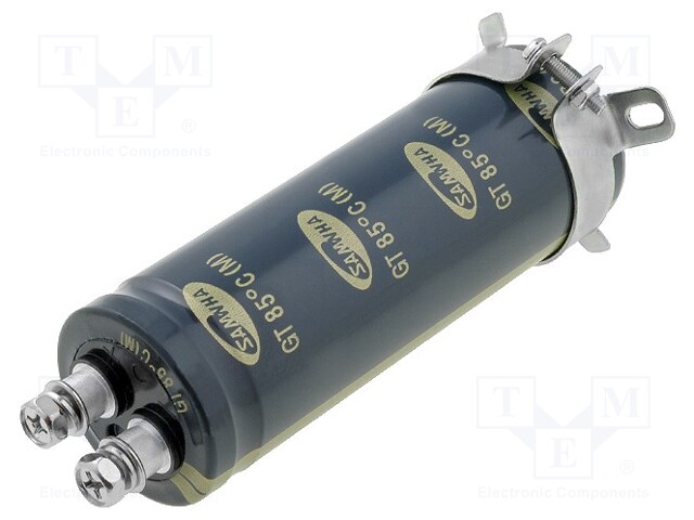 Capacitor: electrolytic; 220uF; 450VDC; Ø35x60mm; ±20%; 2000h