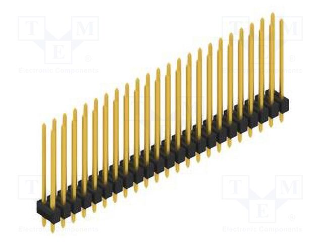 Connector: pin strips; pin header; male; PIN: 46; 2.54mm; THT; 2x23