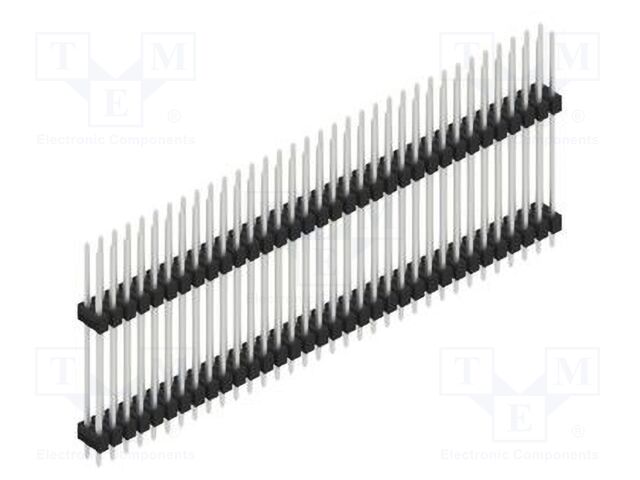 Connector: pin strips; pin header; male; PIN: 68; 2.54mm; THT; 2x34