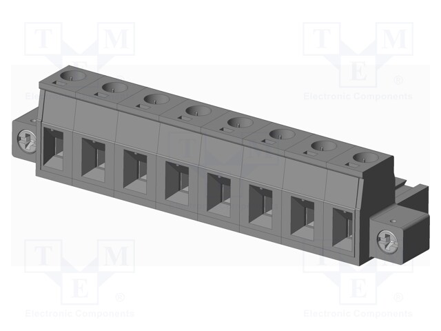 Connector: pluggable terminal block; plug; female; straight; grey