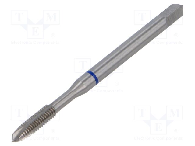 Tap; HSS-E; M4; 0.7; 63mm; to the through holes,stainless steel