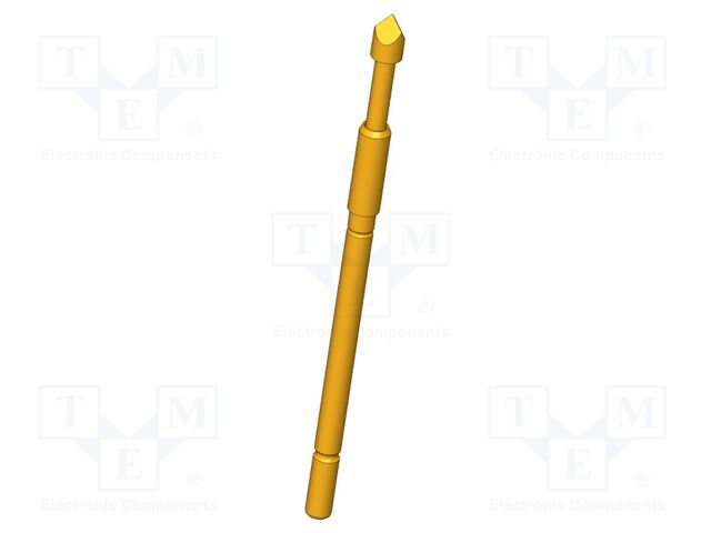 Test needle; Operational spring compression: 4mm; 5A; Ø: 2mm; 5N
