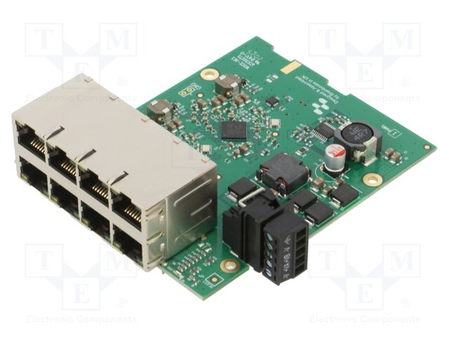 Switch Ethernet; unmanaged; Number of ports: 8; 5÷30VDC; RJ45; SW