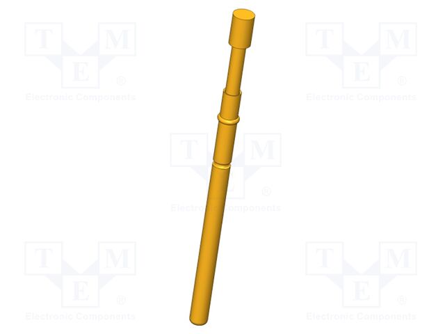 Test needle; Operational spring compression: 4mm; 8A; Ø: 2mm; 5N