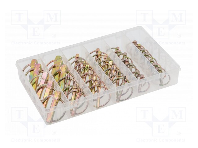 Linch-pins assortment; 50pcs.