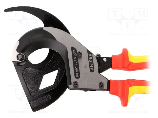 Cutters; L: 320mm; Tool material: steel; Conform to: EN 60900