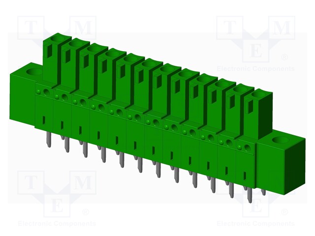 Connector: pluggable terminal block; socket; female; straight