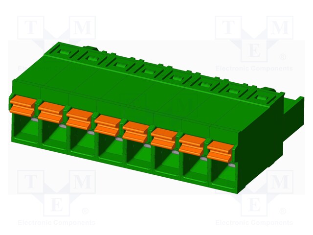 Connector: pluggable terminal block; plug; female; straight; 12A