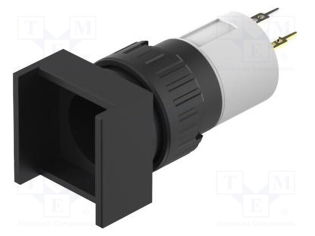 Switch: body; 16mm; Stabl.pos: 2; NO; Pos: 2; Cutout: Ø16.2mm; 51