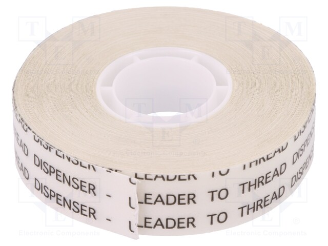 Tape: fixing; W: 19mm; L: 16.5m; D: 0.13mm