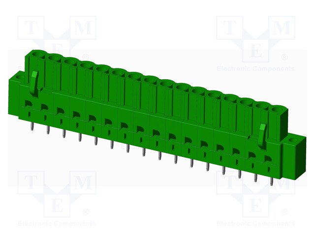 Connector: pluggable terminal block; socket; female; straight