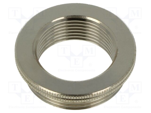 Reduction of threads for glands; Int.thread: M25; brass