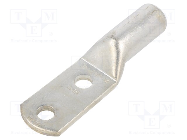 Tip: ring tube; M14; 300mm2; crimped; for cable; double; tinned