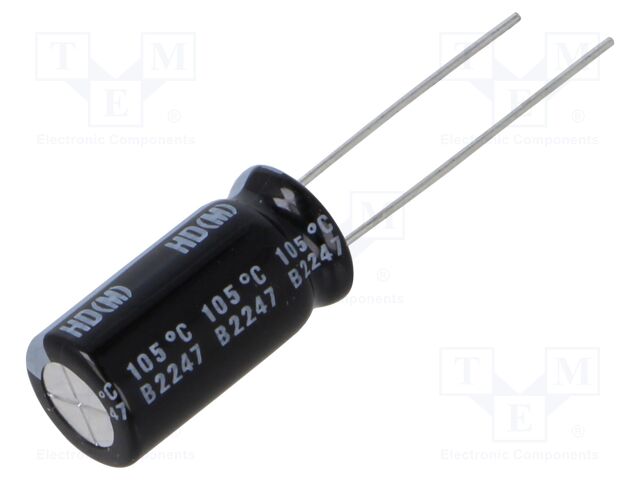 Capacitor: electrolytic; THT; 680uF; 25VDC; Ø10x20mm; ±20%; 4000h