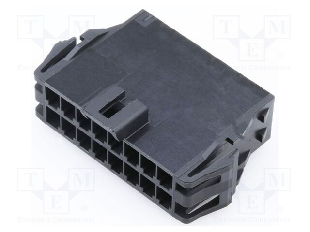 Connector: wire-wire; plug; female; PIN: 12; straight; crimped