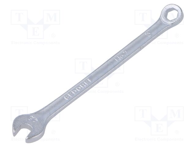 Wrench; combination spanner; 4.5mm; tool steel; thin; 7 MM; L: 85mm