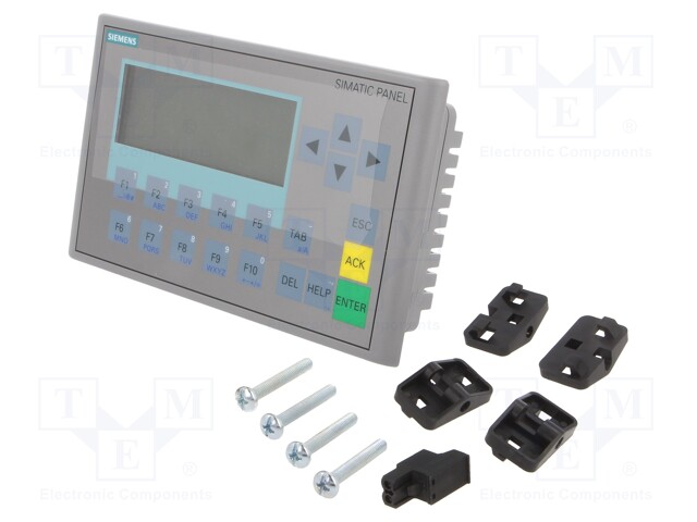 HMI panel; 3.6"; Interface: ETHERNET/PROFINET; Series: KP300