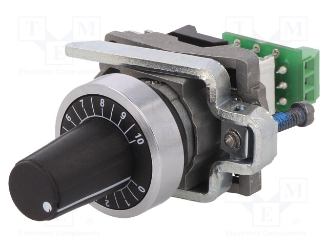 Potentiometer; 22mm; Harmony XB4; -40÷70°C; Illumin: none; Ø22mm