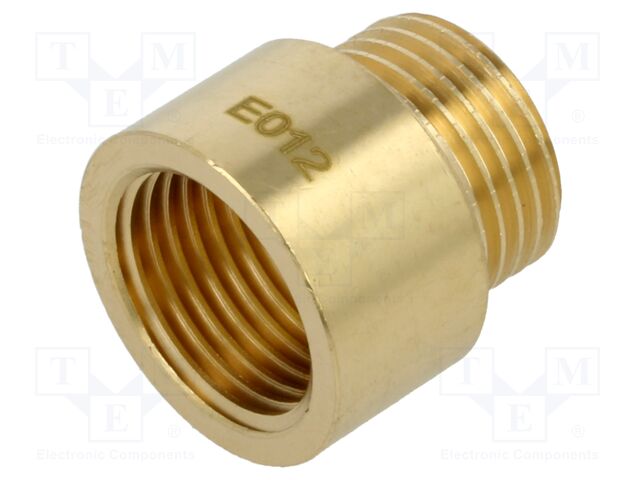 Male-female,round; max.6bar@<90°C,max.16bar@10°C÷30°C; 15mm