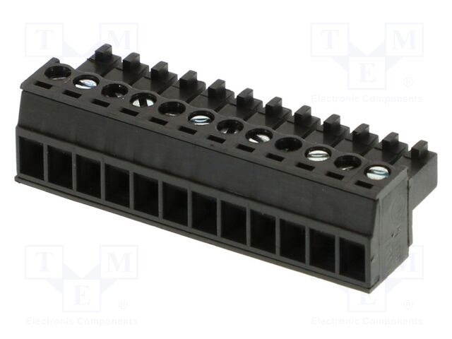 Pluggable terminal block