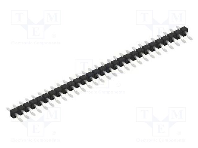 Connector: pin strips; pin header; male; PIN: 28; 2.54mm; SMT; 1x28